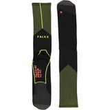 FALKE - BC Impulse - Fietssokken - Zwart-Neon Geel - Innovatief Mesh Breiwerk