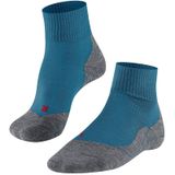 FALKE TK5 Short - Sokken - Blauw - Merinowolmix