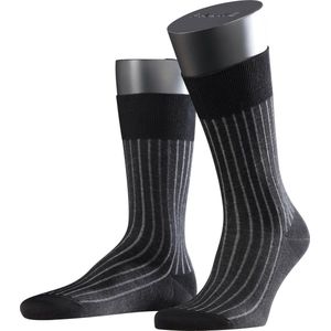 FALKE Shadow business Katoen sokken heren grijs - Maat 45-46