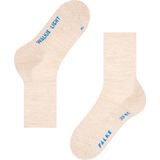 FALKE Walkie Light anatomische pluche zool merinowol sokken unisex beige