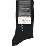 FALKE Airport Kniekousen - Grijs - Wol Katoen