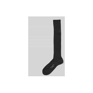FALKE - Milano - Kniekousen - Zwart - Katoen