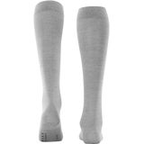 FALKE Softmerino Kniekousen - Grijs - Merinowol - Katoen