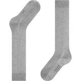 FALKE Softmerino Kniekousen - Grijs - Merinowol - Katoen