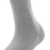 FALKE Softmerino Kniekousen - Grijs - Merinowol - Katoen