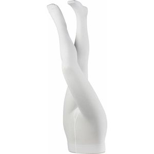 FALKE - Cotton Touch - Panty - Wit - Versterkt, Ondoorzichtig, 110/116 cm