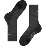 FALKE TK2 Wool Wandelsokken anti blaren, medium padding merinowol sportsokken heren grijs - Maat 39-41