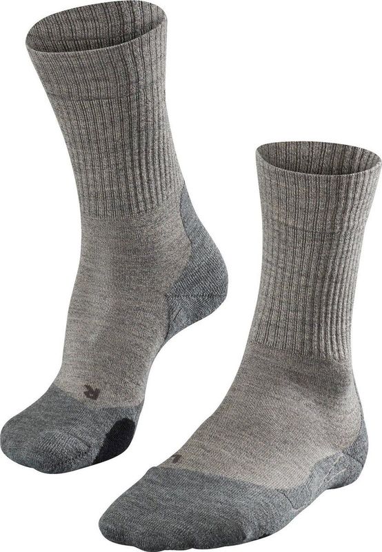Wandelsokken Falke TK2 Wool Men Kitt Mouline
