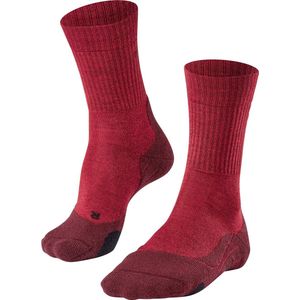 FALKE TK2 Wool - Wandelsokken - Rood - Medium Padding - Merinowol