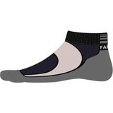 FALKE BC6 - Shorts Racing Sokken - Wit - Zwart - Uniseks - 1 Paar