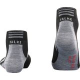 FALKE BC6 - Shorts Racing Sokken - Wit - Zwart - Uniseks - 1 Paar