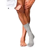 FALKE - No. 7 Finest Merino - Hoge Kwaliteit Fijn Wol Sokken - Grijs