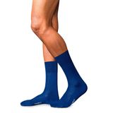 FALKE - No. 7 - Heren Sokken - Blauw Royal Blue 6000 - 1 Paar