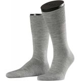 FALKE No. 6 Huissokken - Grijs - Merinowol en Zijde