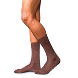 FALKE - No. 2 - Kasjmier Sokken - Bruin - Hoge Kwaliteit - Elegant - Warm
