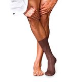 FALKE - No. 2 - Kasjmier Sokken - Bruin - Hoge Kwaliteit - Elegant - Warm