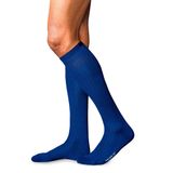 FALKE - No. 2 - Knikousen - Blauw - Finest Cashmere - Lang