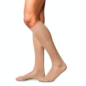 FALKE No. 10 Pure Fil d Ecosse herensokken, beige (brownie me)