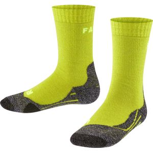FALKE - Wandelsokken TK2 K - Geel Lime - Wol - Functioneel Materiaal - 1 Paar