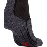FALKE SK1 anti blaren, anti zweet merinowol zijde wintersportsokken dames zwart - Maat 35-36