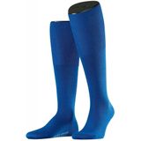 FALKE - Airport - Heren Kniekousen - Blauw Sapphire - Wol Katoen - 1 Paar