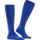 FALKE - Airport - Heren Kniekousen - Blauw Sapphire - Wol Katoen - 1 Paar