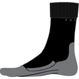 FALKE RU4 Wool - Sportsokken - Zwart - Merinowol - Gemiddelde Padding