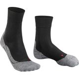 FALKE RU4 Wool - Sportsokken - Zwart - Merinowol - Gemiddelde Padding