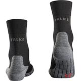 FALKE RU4 Wool - Sportsokken - Zwart - Merinowol - Gemiddelde Padding