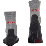 FALKE - RU4 Wool - Sportsokken - Grijs - Gemiddelde Padding, Merinowol