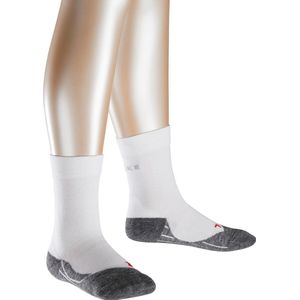 FALKE - RU4 K - Hardloopsokken - Wit - Katoen, Anti-blaar, 1 Paar