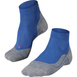FALKE RU4 Short Hardloopsokken anti blaren, gemiddelde padding katoen sportsokken heren blauw - Maat 42-43