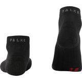 FALKE GO2 Short - Sportsokken - Zwart - Medium Padding Katoen