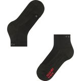 FALKE GO2 Short - Sportsokken - Zwart - Medium Padding Katoen