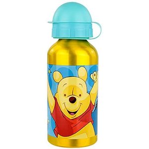 P: OS 68928 - Fles van Disney Winnie The Pooh, aluminium, 400 ml