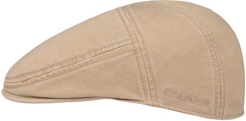 Stetson - Paradise - Flatcap - Beige - 100% Katoen - UV-Bescherming
