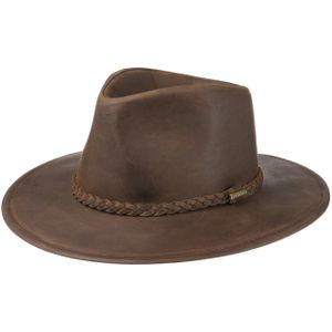 Buffalo Leather Western Hoed by Stetson Cowboyhoeden