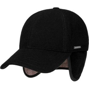 Lipodo Flatcap met ruit heren - gevoerde flatcap met wol - Made in Italy - Maten 49-61 cm