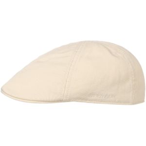 Stetson - Texas Pet - Flat Cap - Beige - 100% Katoen - UV-Bescherming 40+