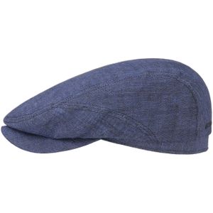 Belfast Linnen Zomer Flat Cap by Stetson Flat caps