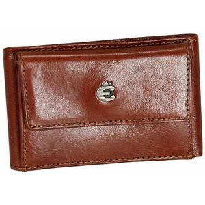 Esquire Toscana dames portemonnee leer 9,5 cm brown