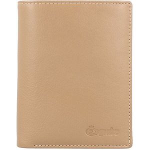 Esquire Peru Portemonnee RFID Leer 9,5 cm taupe