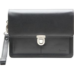 Leren Sling Bag Time Resistance - Handgemaakt In Italië Van Volnerf Leer, Asymmetrisch Design Voor Heren En Dames Borsttas Heren Dames Uniseks