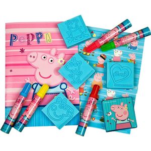 Undercover Mega Stempelen Kleurset Peppa Pig