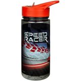 Scooli Drinkfles Speed Racer 500 ml Rood/Zwart