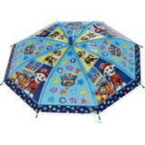 Paw Patrol Kinderparaplu - Blauw - Transparant - 60 cm - Paraplu