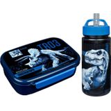 Scooli Lunchbox »Brotdose & Trinkflasche, Jurassic World«, (Set, 2 tlg.), mit Trinkflasche