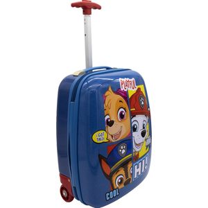 Paw patrol trolley 20x33x44 cm blauw/rood