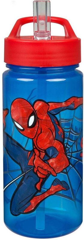 AERO - Spiderman Drinkfles - Rood - 500ml - BPA-vrij