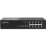 LANCOM GS-1108P, Unmanaged Gigabit Ethernet Switch, 8x GE POE-poort volgens IEEE 802.3af/at